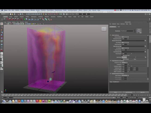 Fluid Container for Explosions, Fire, Smoke - Maya Tutorial