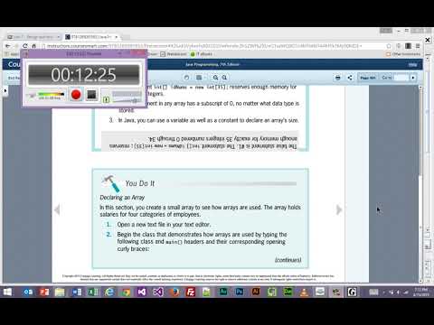 Java Programming 1 - Chapter 8 (first half) Lecture &...