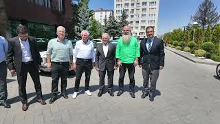 Başkan Büyükkılıç'a ziyaretçi akını