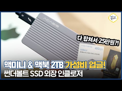 맥북, 맥미니 2TB SSD 용량 업그레이드 저렴하게 하는 방법! SK하이닉스 P31 대란 내돈내산 구매기
