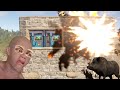 We BLEW UP an angry kids Rust shop..