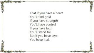 Crystal Bernard - If You Have Love Lyrics