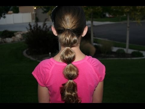 Bubble Ponytail | Long Hair | Cute Girls Hairstyles