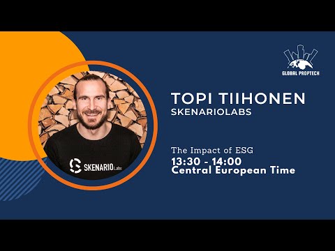 Global PropTech Online #15 I Topi Tiihonen from Skenariolabs
