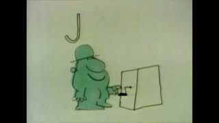 Classic Sesame Street: J for Jack In The Box (1970) (audio remastered!).