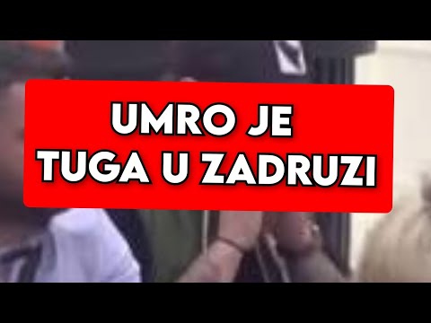 PLAČE... UMRO JE - TUGA U ZADRUZI