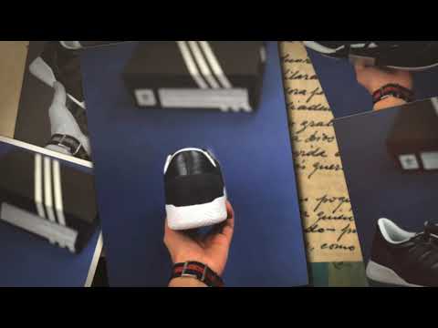 LitiTala giày Adidas City Cup đen đế trắng