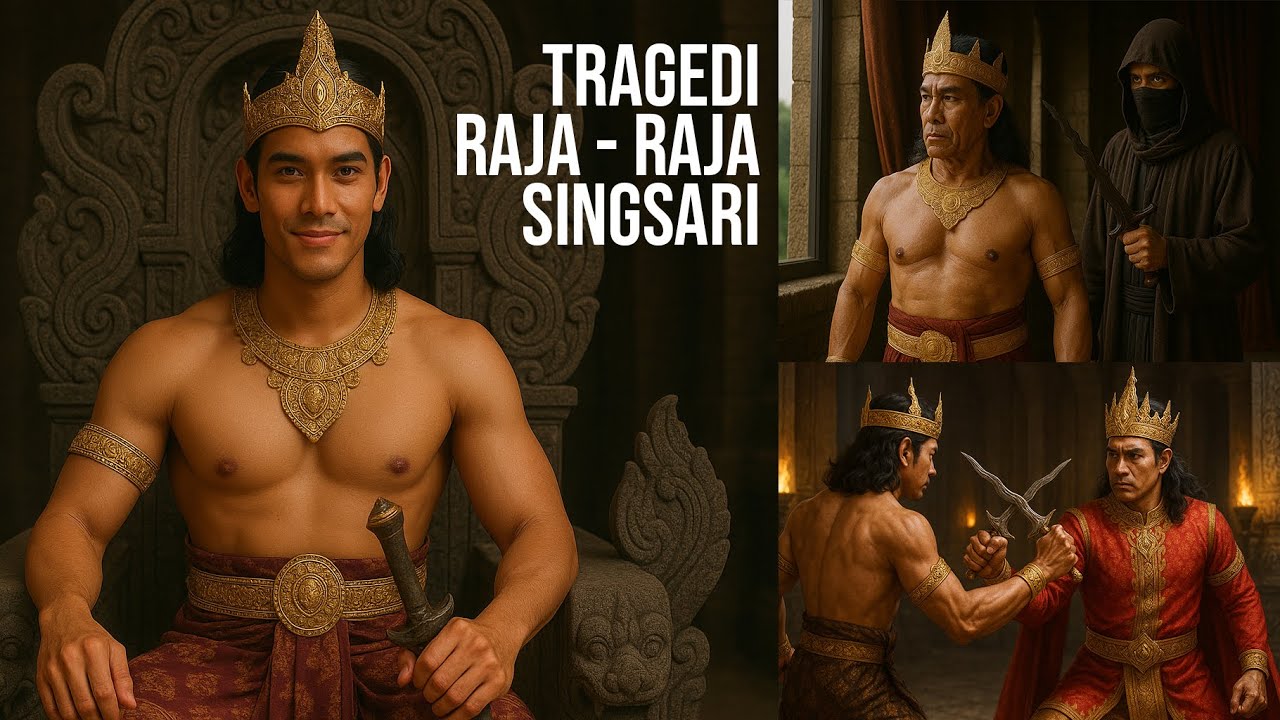 5 Raja dan Tragedi di Kerajaan Singasari | AI Film by AntVideograph