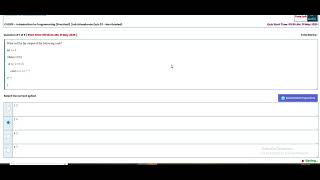 Download the video "CS201P Quiz 2, cs201p attendance quiz 2, cs201p quiz 2 solution, cs201p attendance quiz 2 solution"