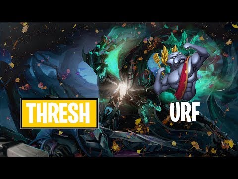 League of Legends -  URF: Full Infinity Edge Thresh!!