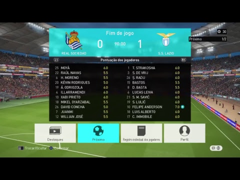 COPA FUT_ROCK 2° EDIÇÃO - LAZIO x R. SOCIEDAD