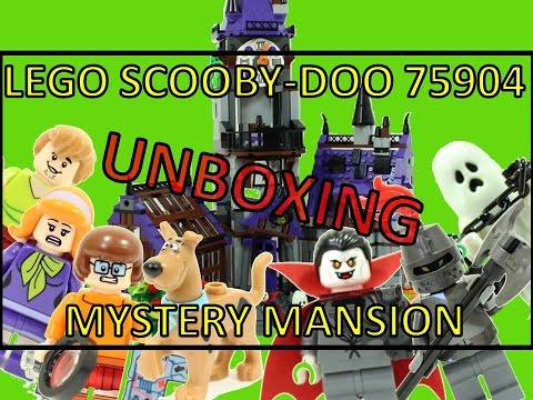 LEGO SCOOBY-DOO MYSTERY MANSION SET 75904 UNBOXING & REVIEW Video