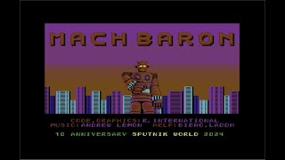 COMMODORE 64 += MACH BARON - VERSION 1.1 =+ NEW GAME 2024