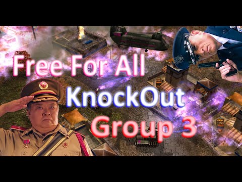 $255 FFA Knock-Out Tournament - Round 3 | C&C Generals Zero Hour