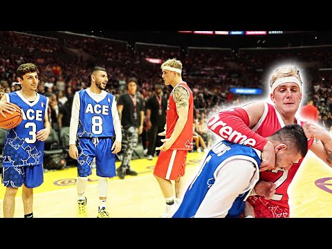Jake Paul CALLS ME OUT at the ACE FAMILY GAME!!