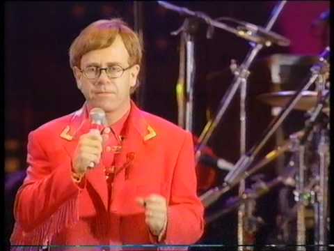 Elton John - The Show Must Go On - Freddie Mercury Tribute Concert - BBC1 - Monday 20th April 1992