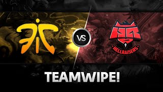 Teamwipe by Fnatic vs HR @ SLTV StarSeries X