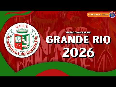 GRANDE RIO 2026 | SAMBA OFICIAL | COM LETRA SIMULTÂNEA