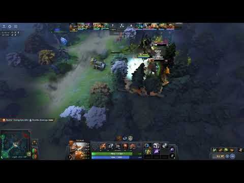 Techies save Witch Doctor from fat Pudge!