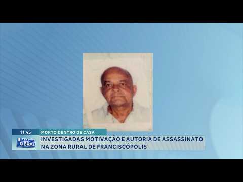 Morto dentro de casa: Motivação e autoria de assassinato são investigadas em Franciscópolis.