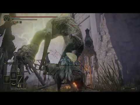 Elden Ring - Burning Skeleton turns into Giant Wormface