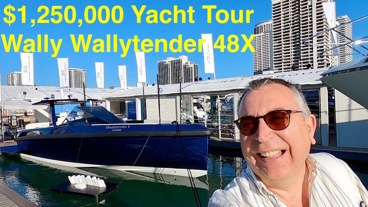 Wally Wallytender 48X - Yacht Tour