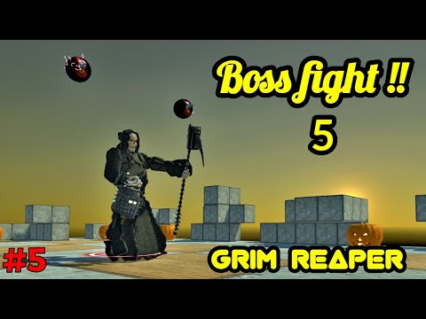 BOSS BATTLE 5 animal revolt Battle simulator GRIM REAPER