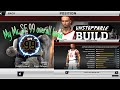 Nba2k20 mobile Unstoppable Small Forward build 99 overall?!