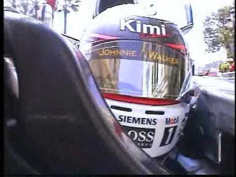 Monaco 2006 Kimi Räikkönen FP3 - Long Onboard Helmet Camera Footage