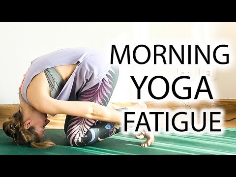 Morning Yoga For Fatigue & Tiredness ♥ Gently Increase Energy & Relieve Stress ♥  YogaCandi