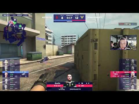 ZYWOO 1v3 Clutch || Astralis vs Team Vitality || BLAST Premier Global Final