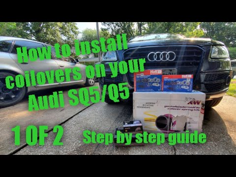 REAR KW COILOVERS ON YOUR 2017 SQ5 INSTALL | REAR SUSPENSION | STEP BY STEP GUIDE