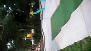 Joe Mini Golf hole in one