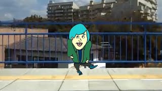友人の似顔絵を描いて、なぜか走らせちゃう。