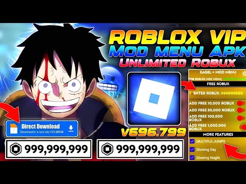 Roblox MOD MENU APK Unlimited Robux & Money💸|Roblox MOD MENU V2.702.698.Roblox Mod Menu Mediafire.