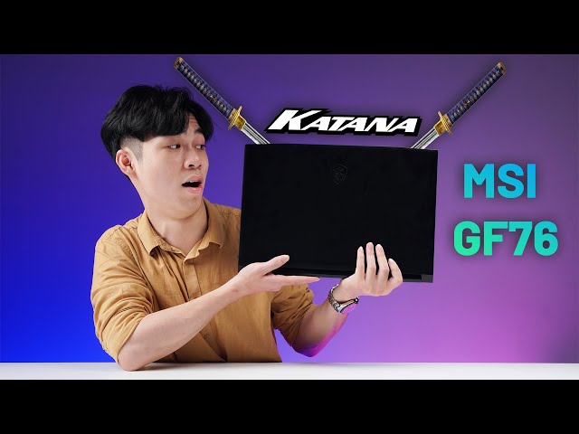 [Tặng Ram Laptop 8GB ] Laptop MSI Katana GF76 (11UC-096VN) (i7 11800H/8GB/512GB SSD/RTX3050 4GB/17.3 inch FHD 144Hz/Win10/Đen/ 1 Yr)