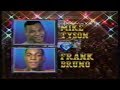 Mike Tyson Vs Frank Bruno 1 HBO Program