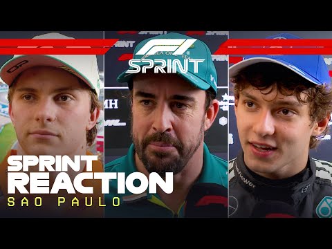 Drivers React After Sprint | 2025 Sao Paulo Grand Prix