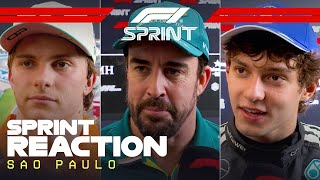 Drivers React After Sprint | 2025 Sao Paulo Grand Prix