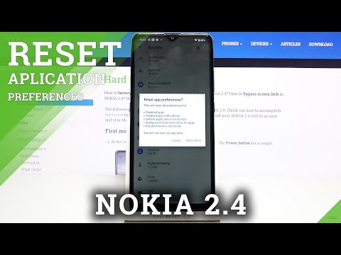 How to Reset App Preferences in NOKIA 2.4 – Restore App Defaults