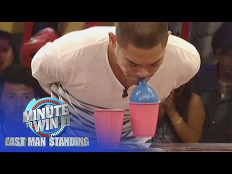 Balloon Pyramid | Minute To Win It - Last Man Standing