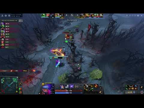 K1 Hector Anti-Mage Safe Lane vs. Axe - Dota 2 Pros Laning