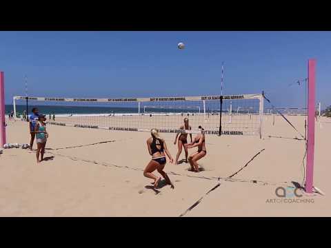 Beach volleyball Drop Drill - Holly McPeak