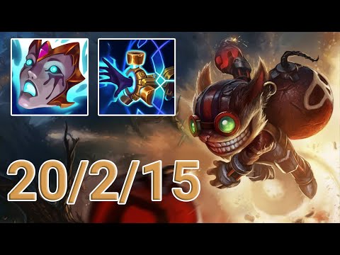 Ziggs Bot VS Sivir | KR GrandMaster Patch 13.12