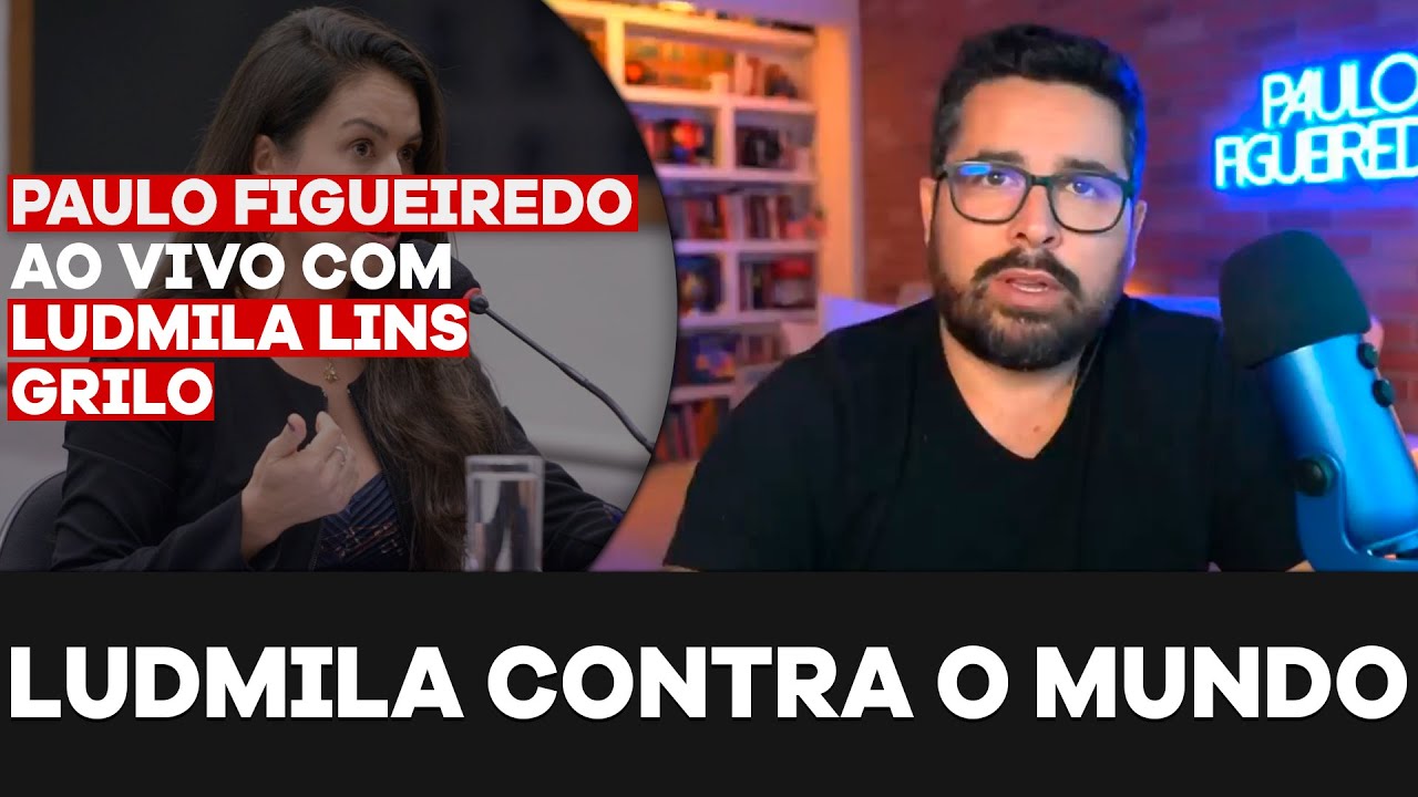 LUDMILA x JUDICIÁRIO - Paulo Figueiredo Pergunta a Ludmila Lins Grilo os Motivos de Sua Luta