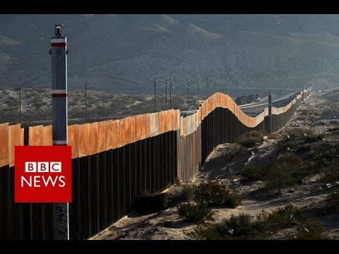 Life in the Shadow of US-Mexico border Wall - BBC News