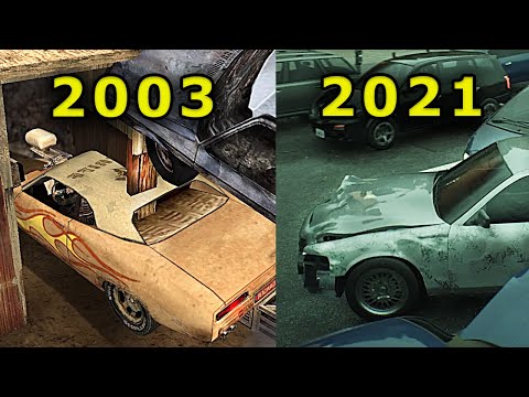 Evolution of Crash Physics in Unreal Engine (1,2,3,4,5) 2002 - 2022