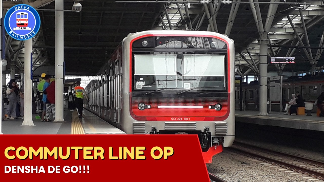 【101 years of KRL special】 電車でGO！！ はしろうジャカルタのKRLコミューターの電車 OP