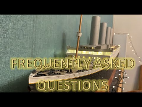 Radio Control Trumpeter 1:200 Titanic - Frequently Asked Questions