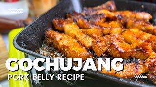 Gochujang-Marinated Pork Belly Recipe